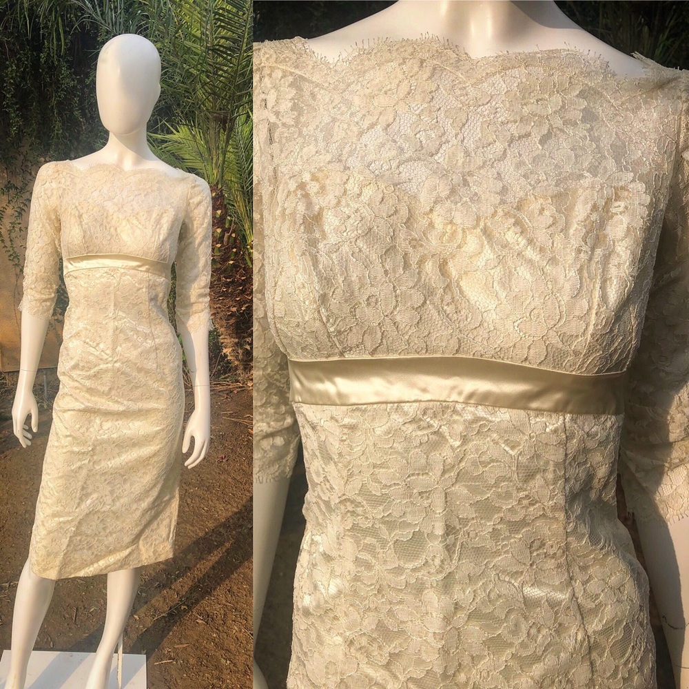Vintage 1960’s Wedding Dress NOS